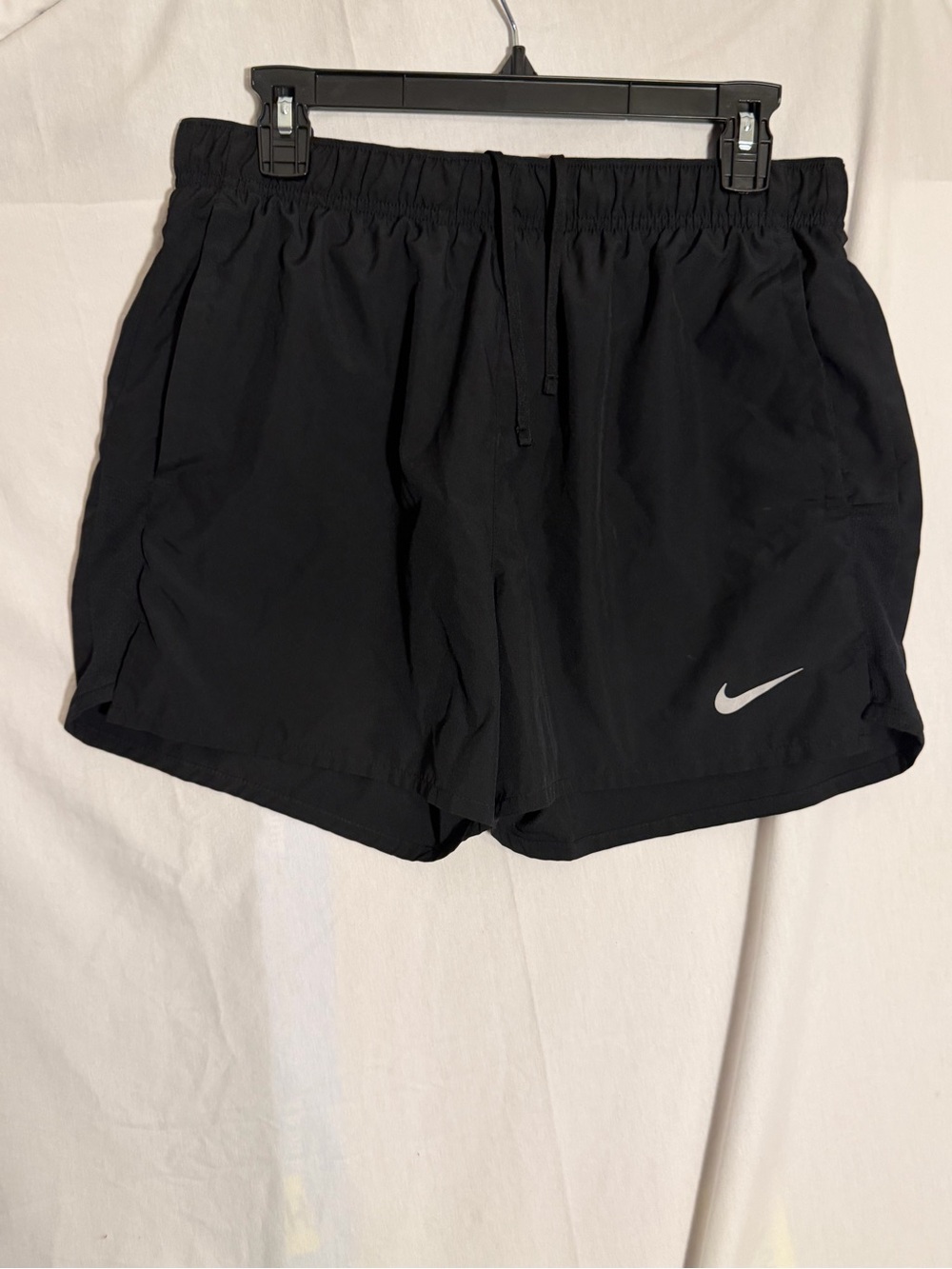 #492 Nike Black Women's Running Shorts with Reflective Swoosh